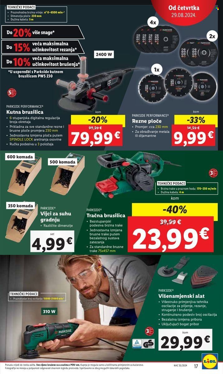 Lidl katalog - 29.08.2024. - 01.09.2024. Stranica 17