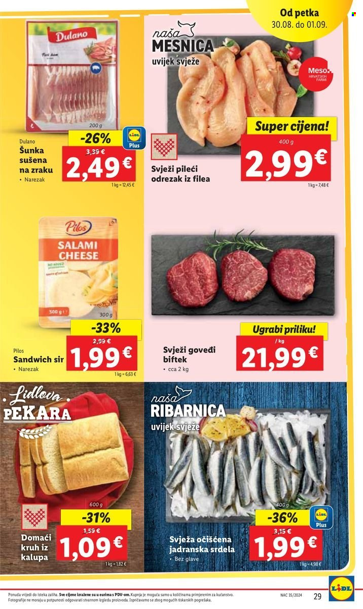 Lidl katalog - 29.08.2024. - 01.09.2024. Stranica 29