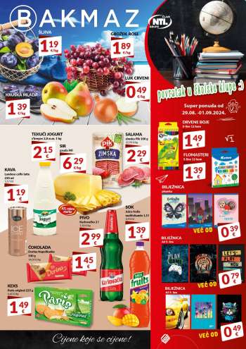 Bakmaz katalog - 29.08.2024. - 01.09.2024.