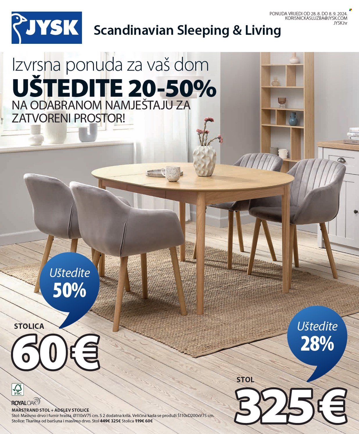 JYSK katalog - 28.08.2024. - 08.09.2024. Stranica 2