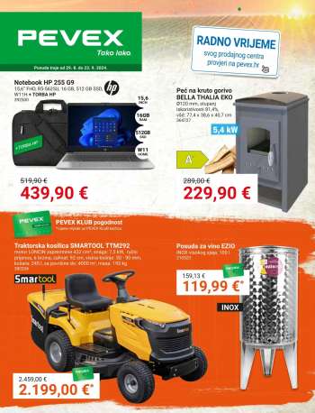 Pevex katalog - 29.08.2024. - 23.09.2024.