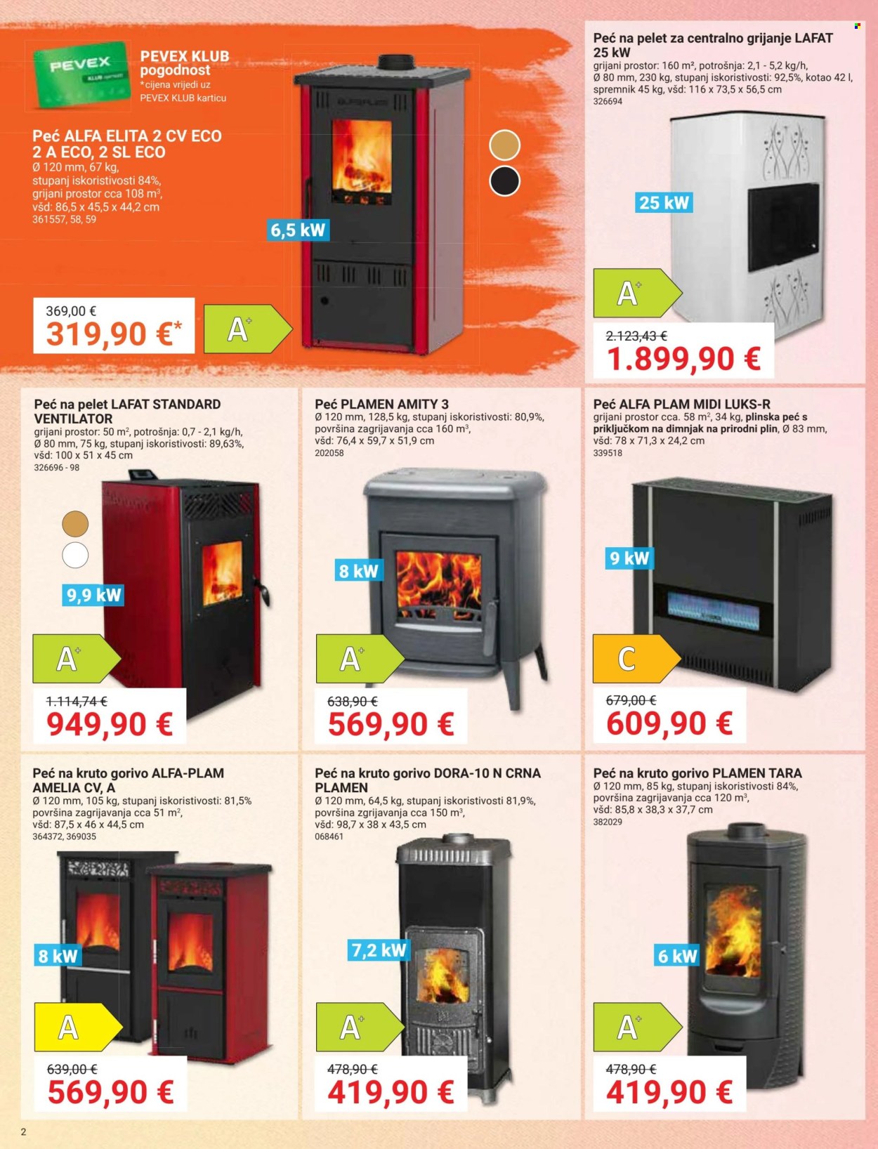 Pevex katalog - 29.08.2024. - 23.09.2024. Stranica 2