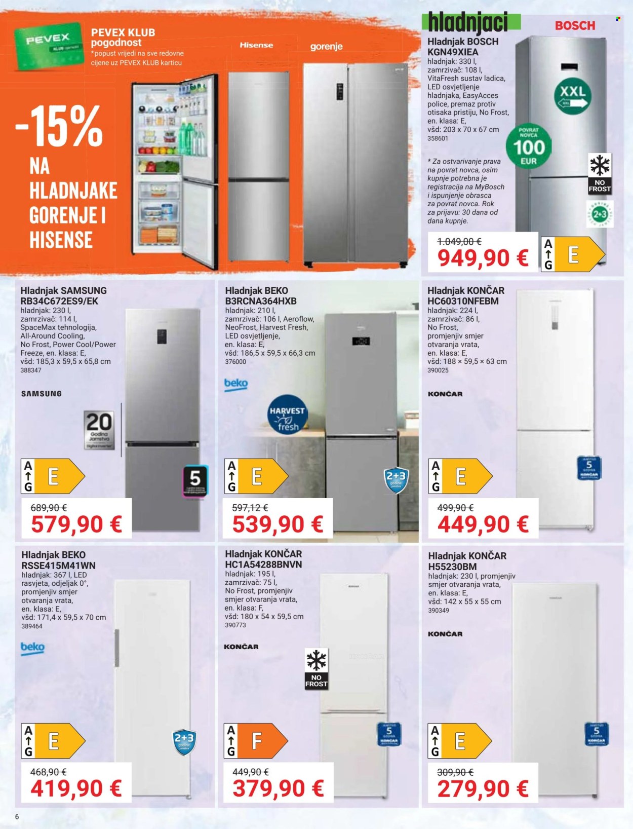 Pevex katalog - 29.08.2024. - 23.09.2024. Stranica 6