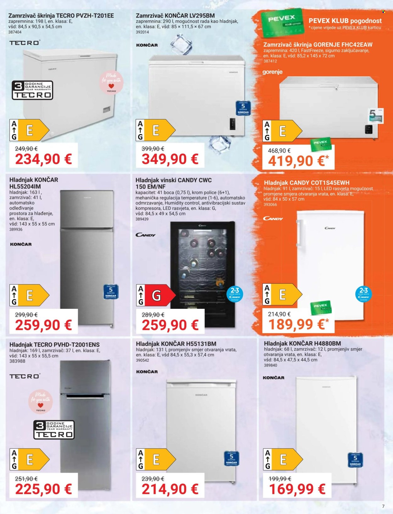 Pevex katalog - 29.08.2024. - 23.09.2024. Stranica 7