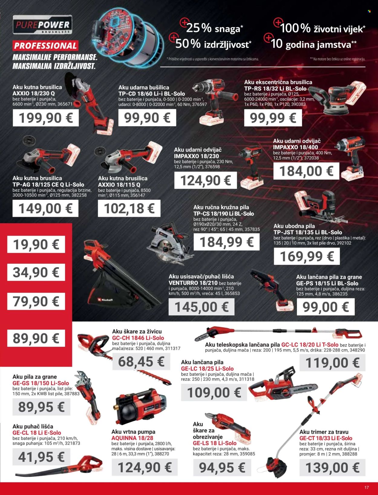 Pevex katalog - 29.08.2024. - 23.09.2024. Stranica 17