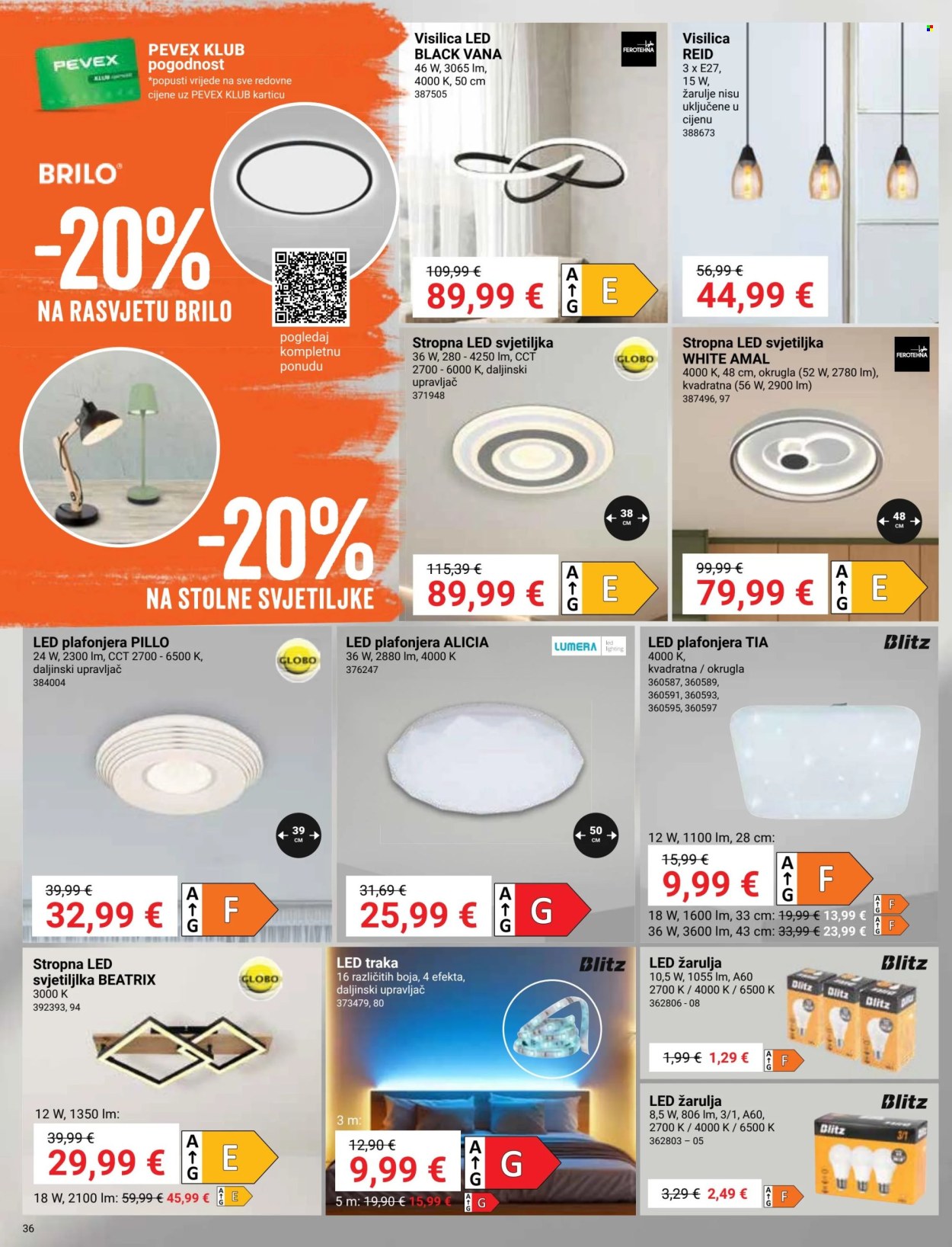 Pevex katalog - 29.08.2024. - 23.09.2024. Stranica 36