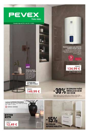 Pevex katalog - 29.08.2024. - 23.09.2024.