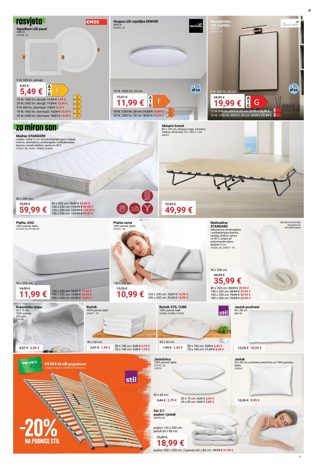 Pevex katalog - 29.08.2024. - 23.09.2024. Stranica 3
