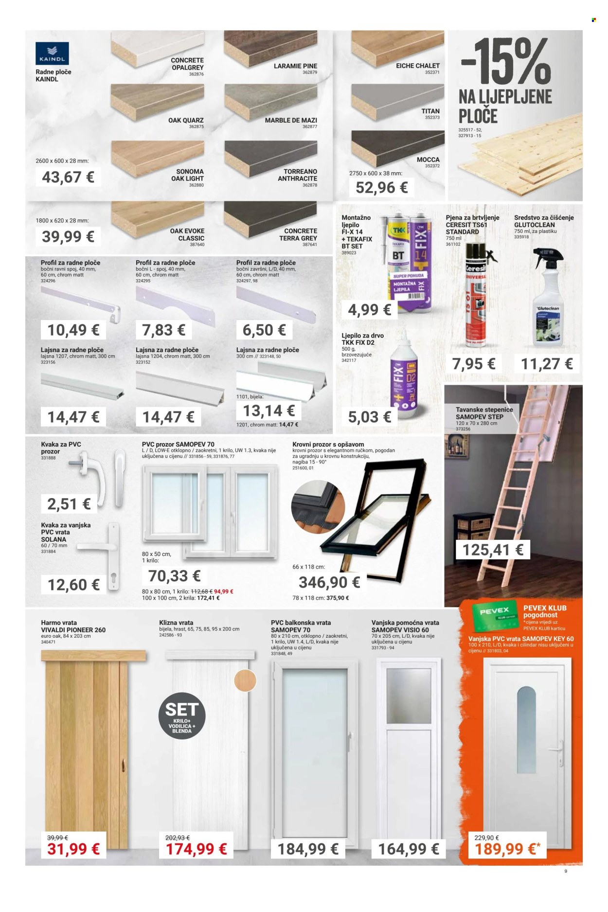 Pevex katalog - 29.08.2024. - 23.09.2024. Stranica 9