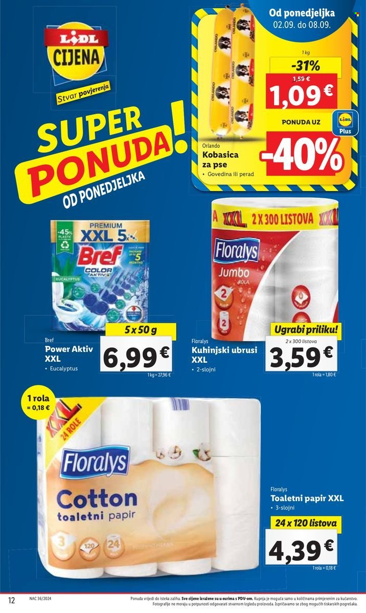 Lidl katalog - 02.09.2024. - 08.09.2024. Stranica 12