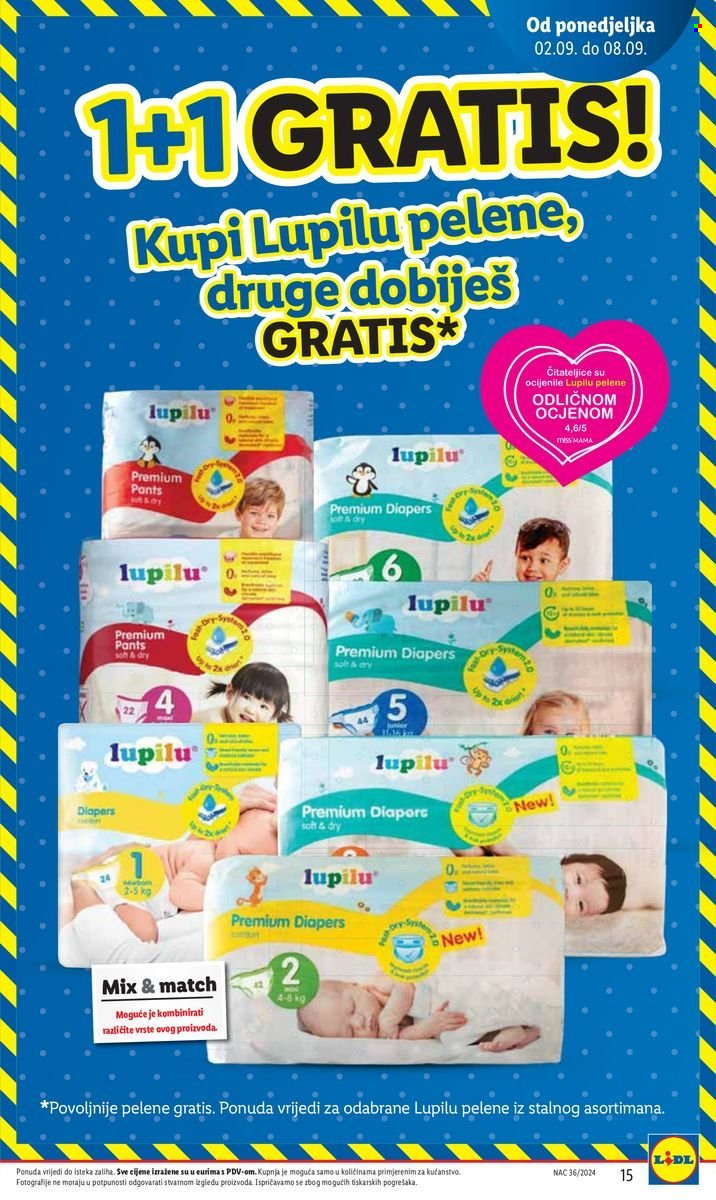 Lidl katalog - 02.09.2024. - 08.09.2024. Stranica 15