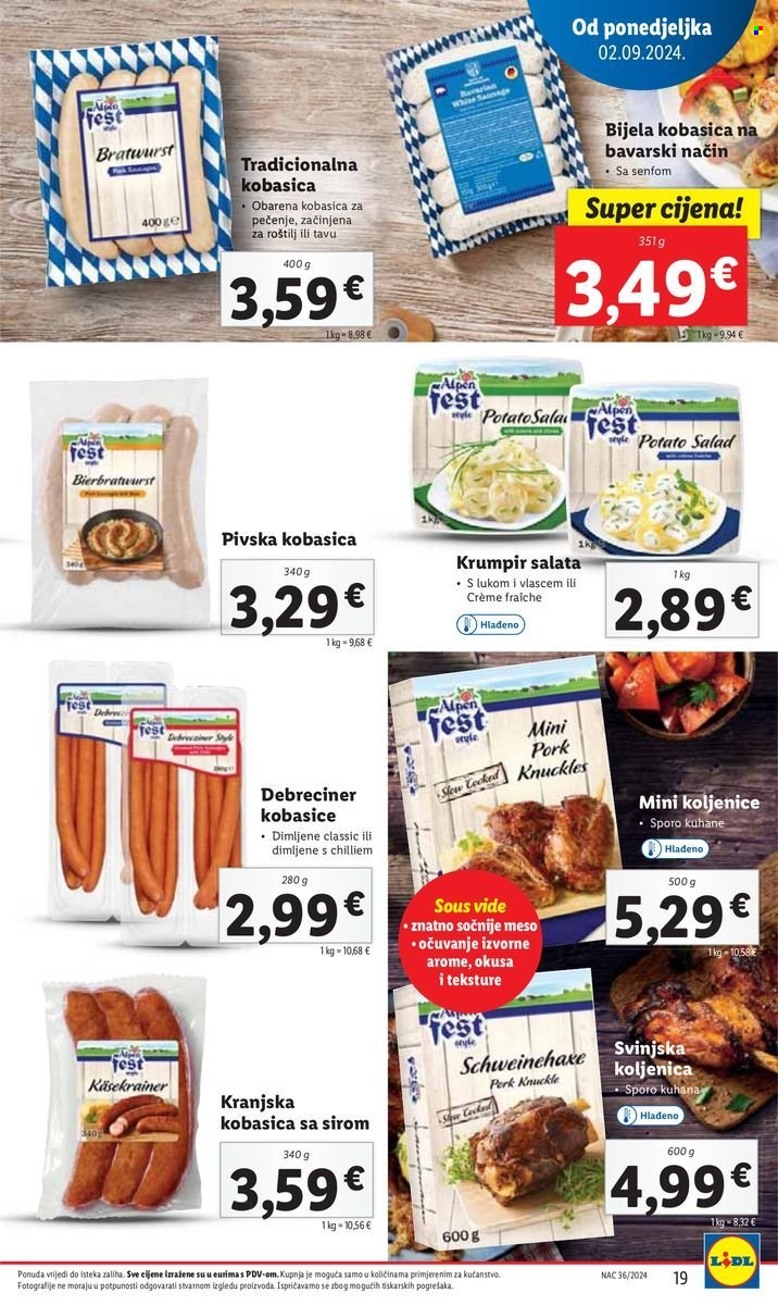 Lidl katalog - 02.09.2024. - 08.09.2024. Stranica 19