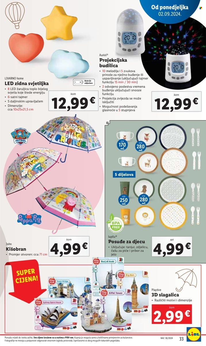 Lidl katalog - 02.09.2024. - 08.09.2024. Stranica 33