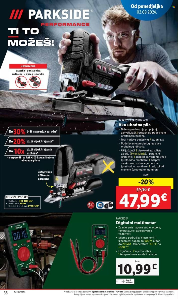 Lidl katalog - 02.09.2024. - 08.09.2024. Stranica 38