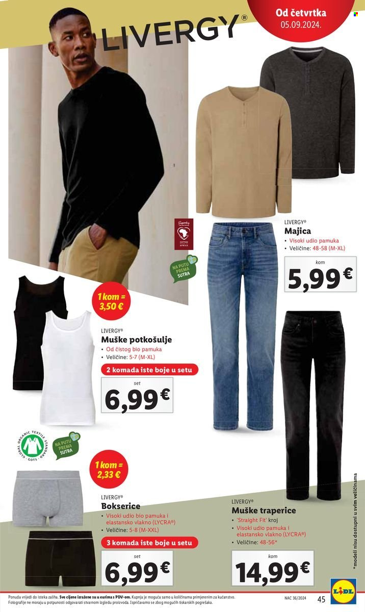 Lidl katalog - 02.09.2024. - 08.09.2024. Stranica 45
