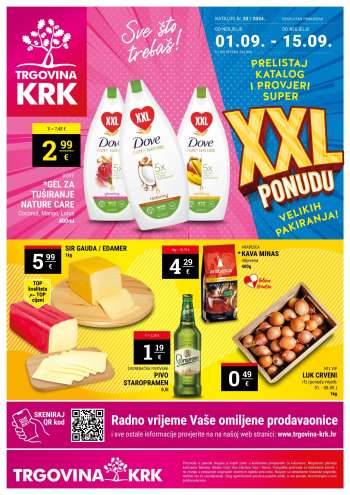 Trgovina KRK katalog - 01.09.2024. - 15.09.2024.