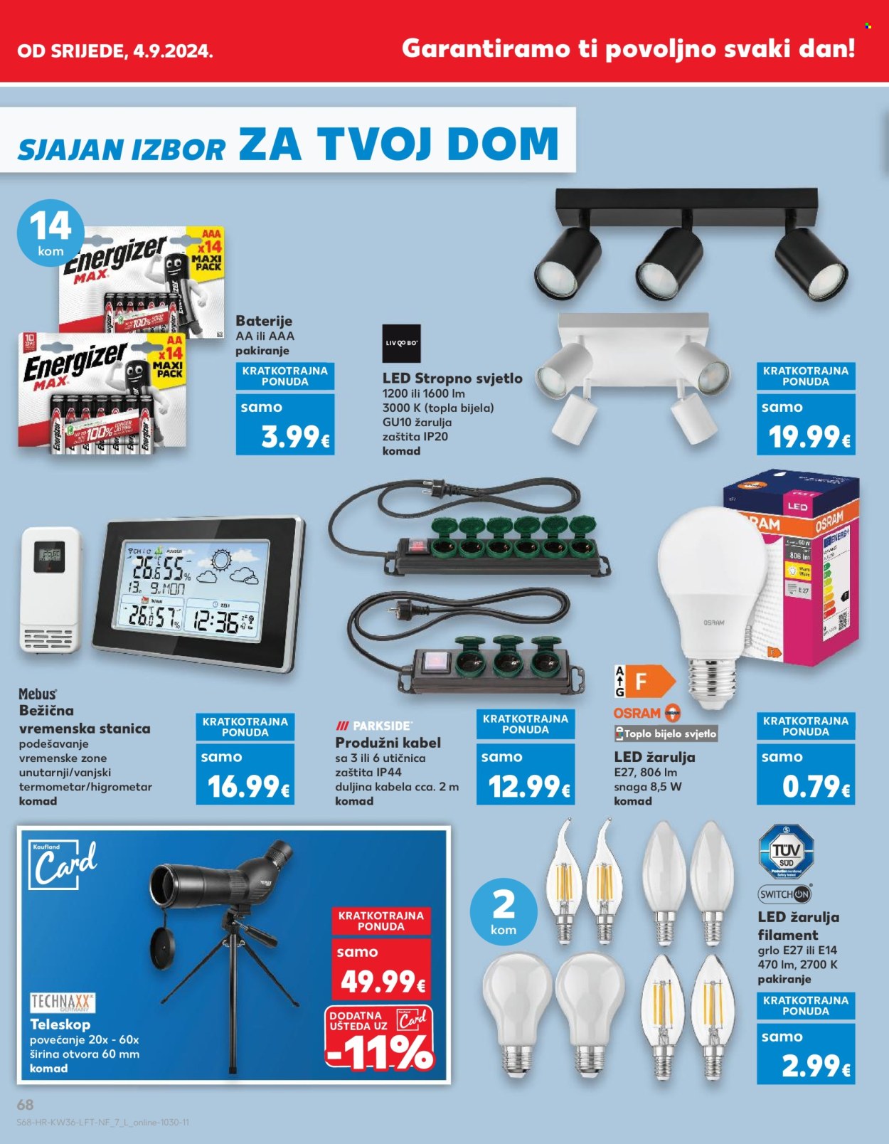 Kaufland katalog - 04.09.2024. - 10.09.2024. Stranica 68
