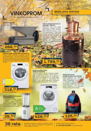 Vinkoprom katalog - 02.09.2024. - 28.09.2024.