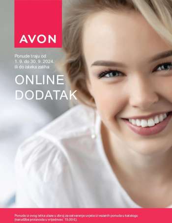 Avon katalog - 01.09.2024. - 30.09.2024.