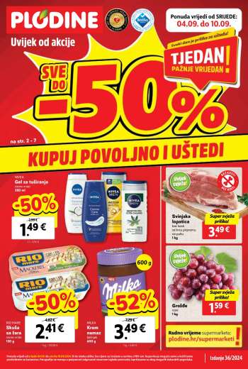 Plodine katalog - 04.09.2024. - 10.09.2024.