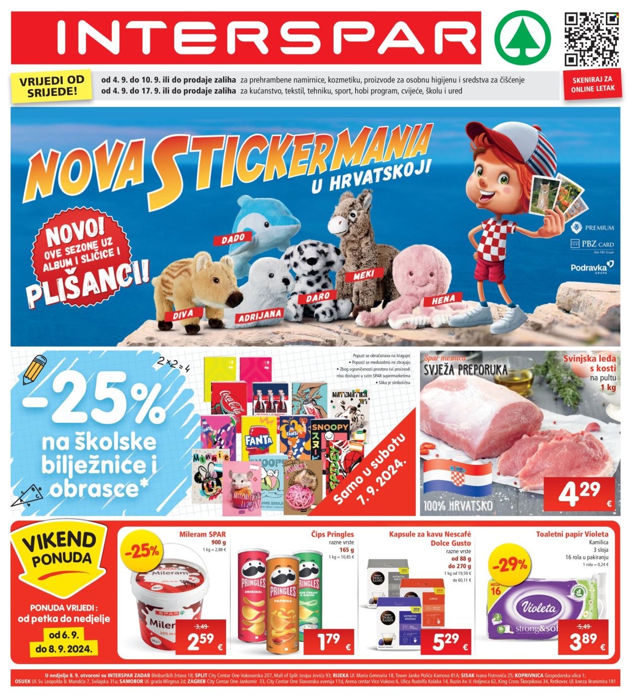 INTERSPAR katalog - 04.09.2024. - 10.09.2024. Stranica 1