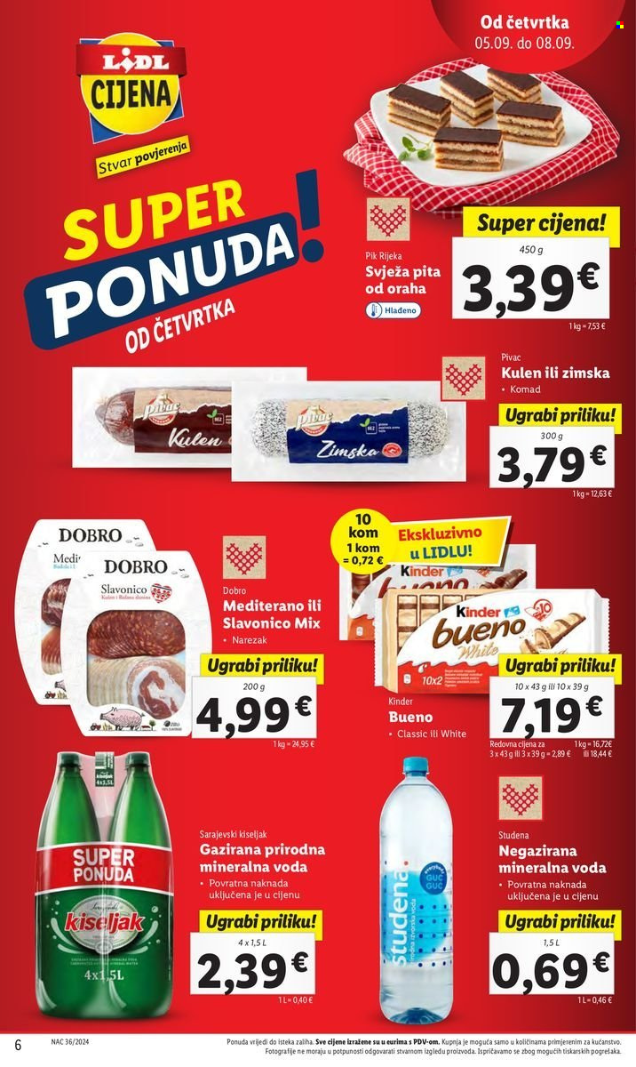 Lidl katalog - 05.09.2024. - 08.09.2024. Stranica 6