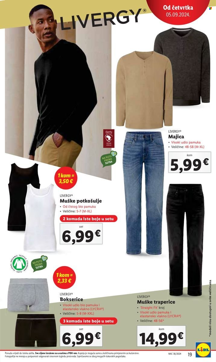 Lidl katalog - 05.09.2024. - 08.09.2024. Stranica 19