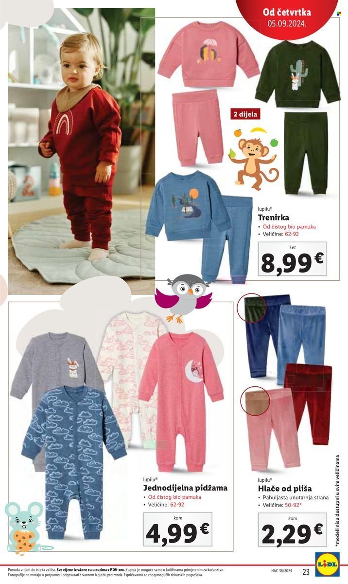 Lidl katalog - 05.09.2024. - 08.09.2024. Stranica 23