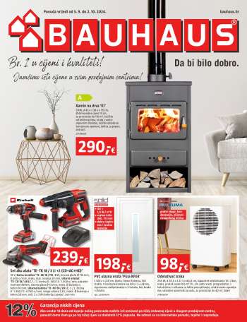 Bauhaus katalog - 05.09.2024. - 02.10.2024.