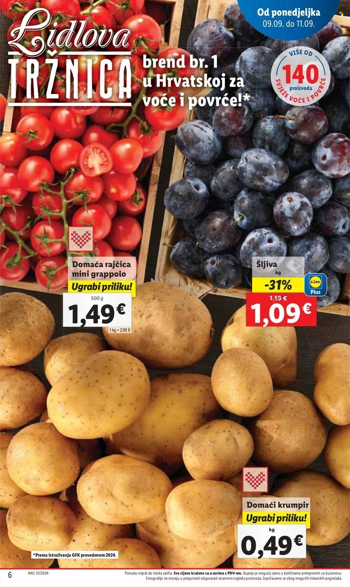 Lidl katalog - 09.09.2024. - 15.09.2024. Stranica 6