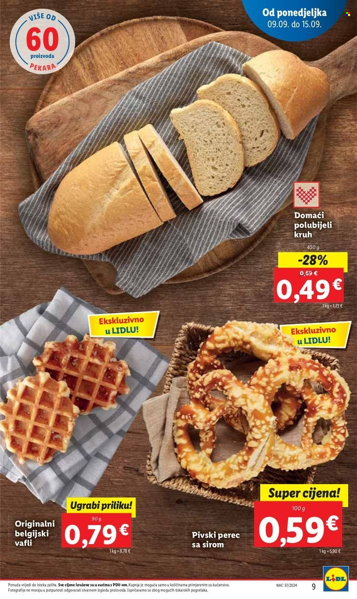 Lidl katalog - 09.09.2024. - 15.09.2024. Stranica 9