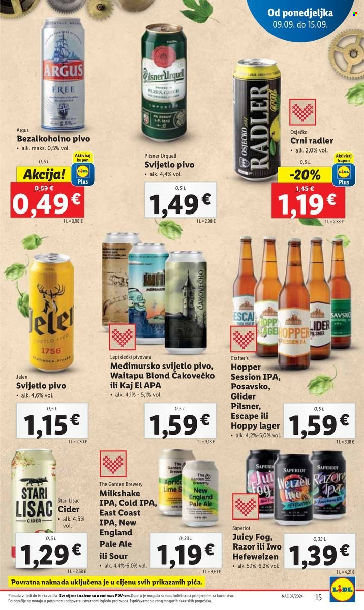 Lidl katalog - 09.09.2024. - 15.09.2024. Stranica 15