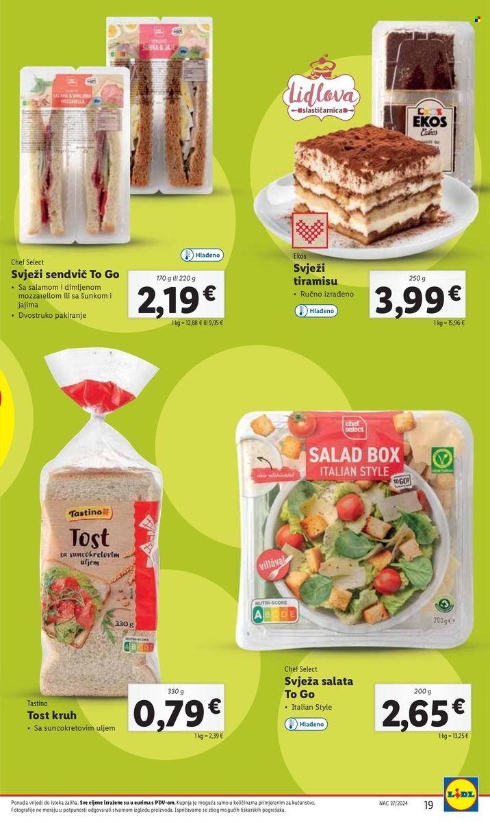 Lidl katalog - 09.09.2024. - 15.09.2024. Stranica 19