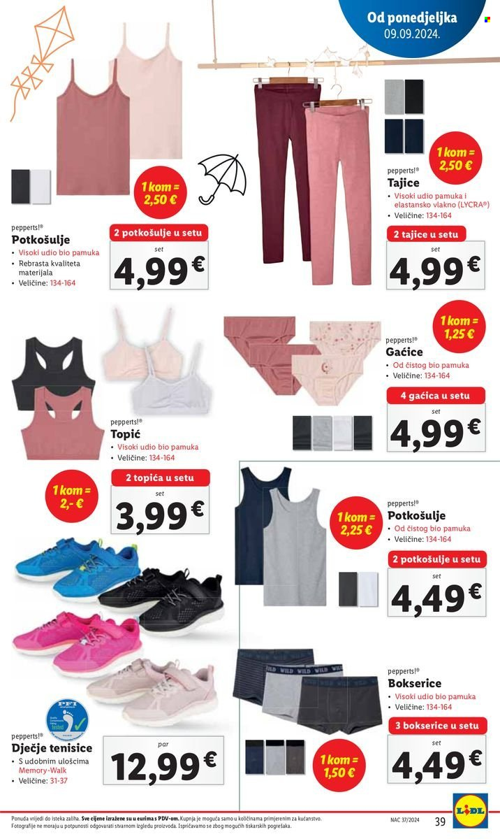 Lidl katalog - 09.09.2024. - 15.09.2024. Stranica 39