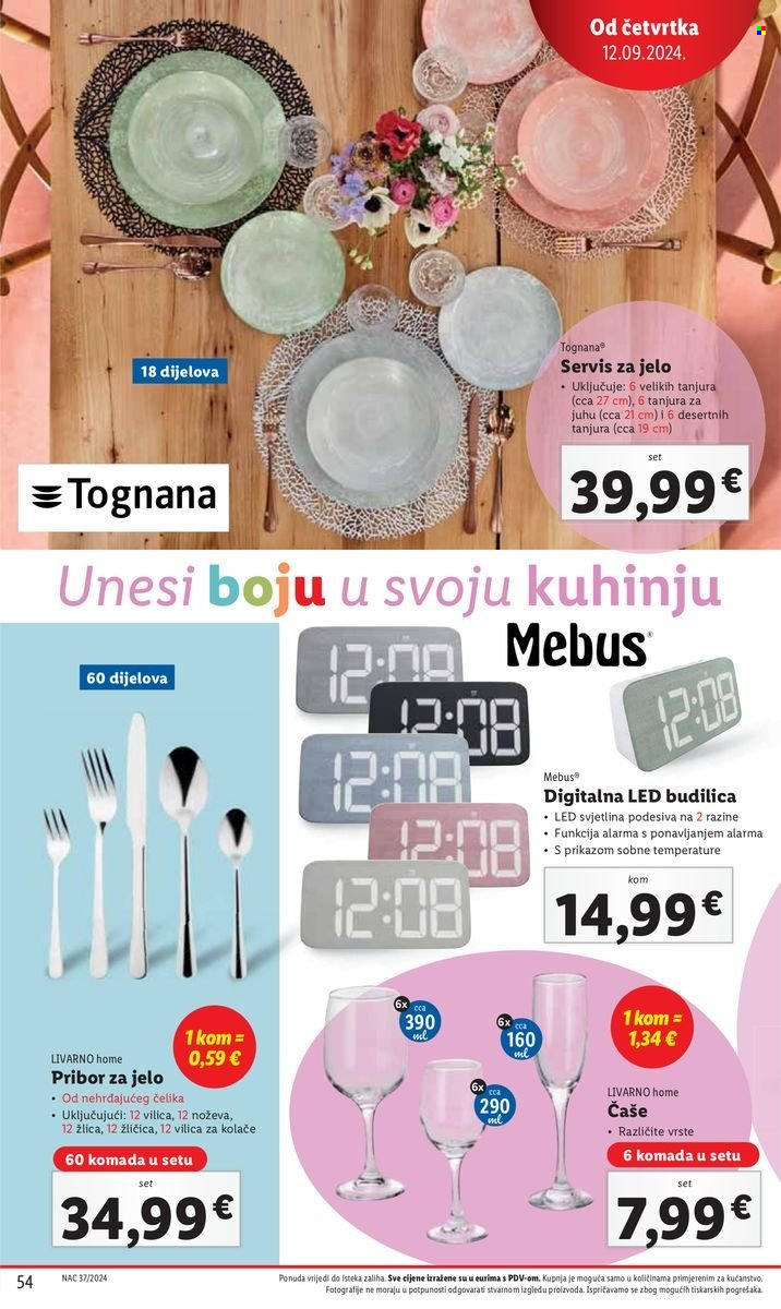 Lidl katalog - 09.09.2024. - 15.09.2024. Stranica 54