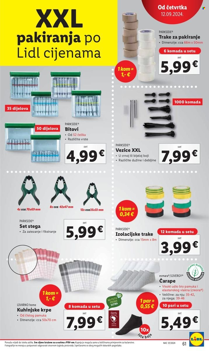 Lidl katalog - 09.09.2024. - 15.09.2024. Stranica 61