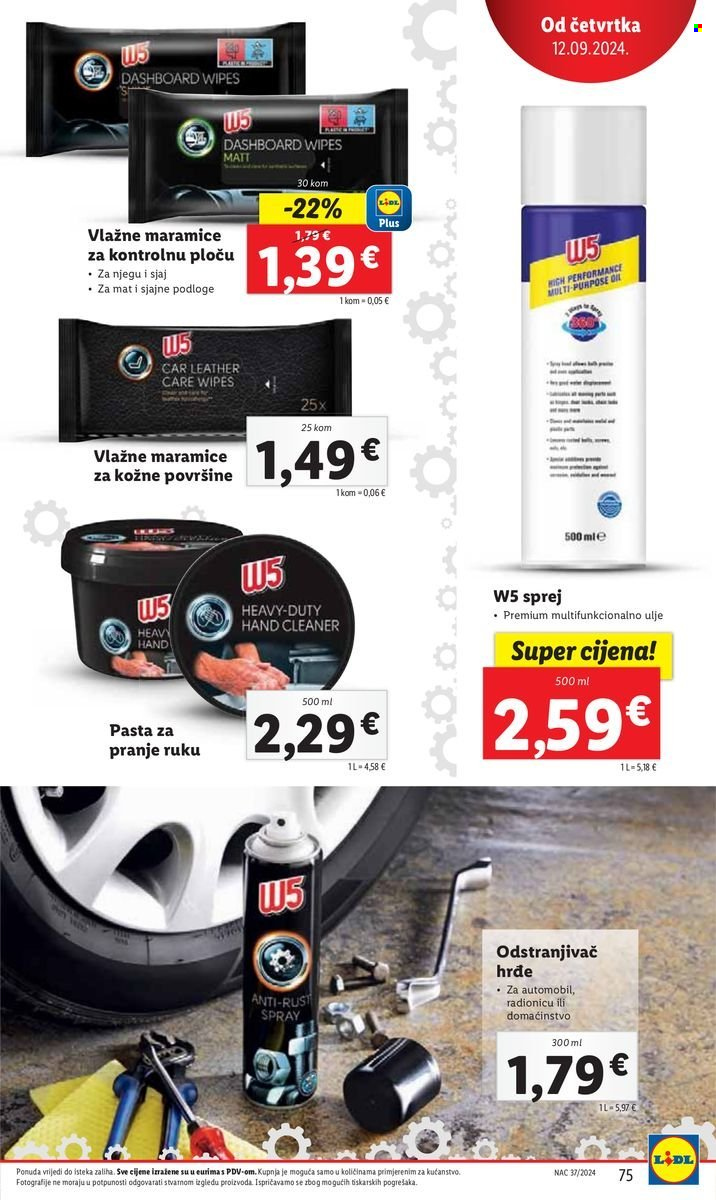 Lidl katalog - 09.09.2024. - 15.09.2024. Stranica 75