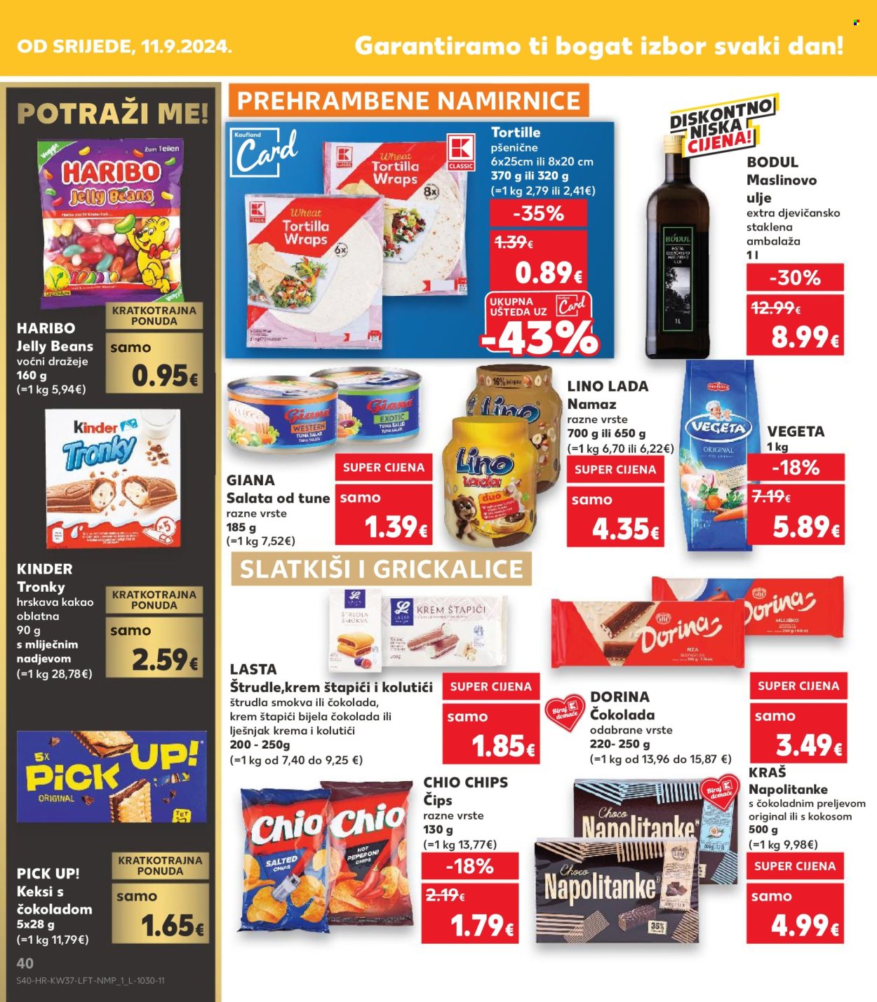 Kaufland katalog - 11.09.2024. - 17.09.2024. Stranica 40