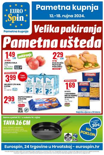 Eurospin katalog - 12.09.2024. - 18.09.2024.