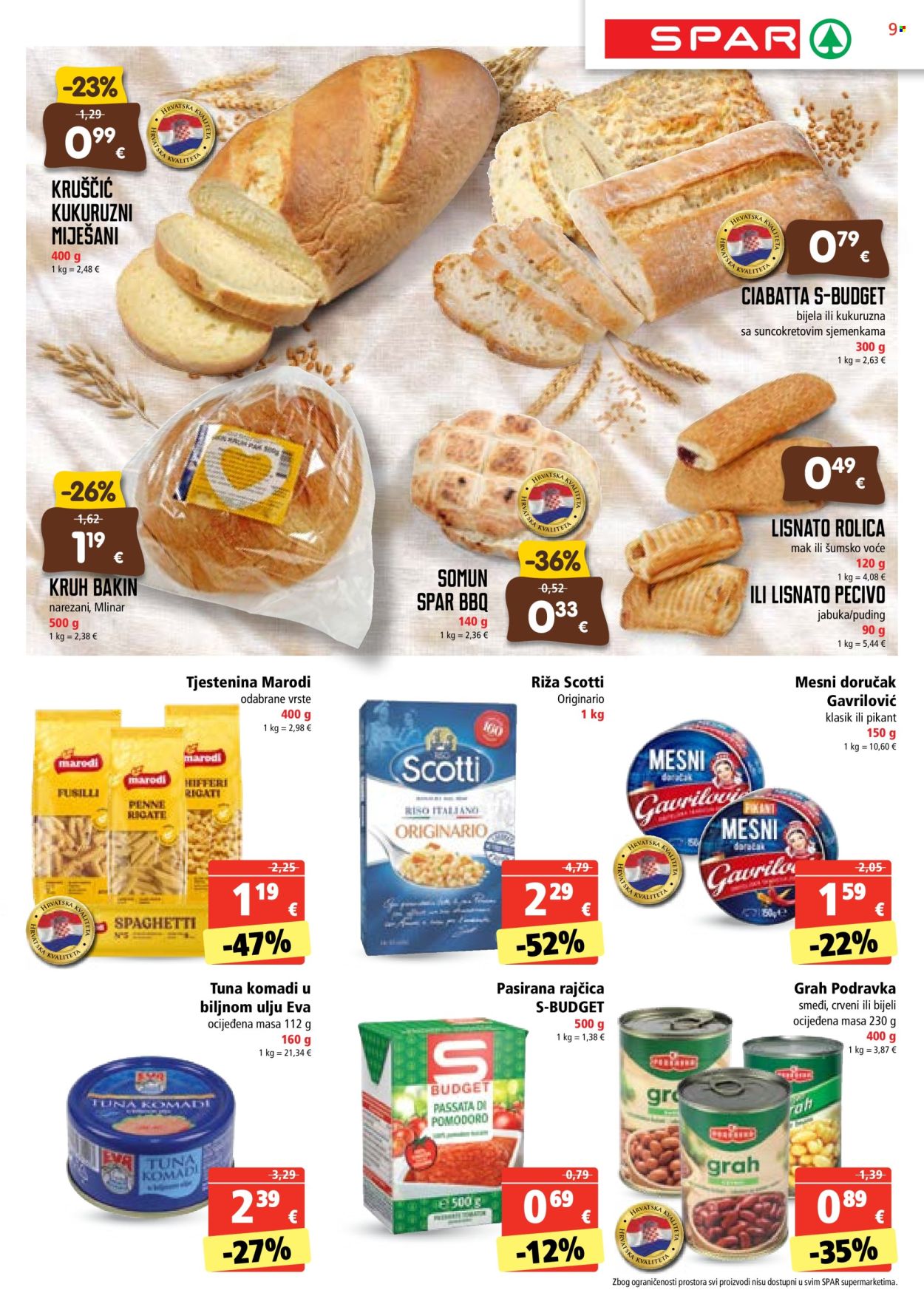 SPAR katalog - 11.09.2024. - 17.09.2024. Stranica 9