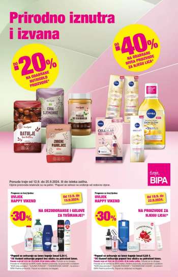 Bipa katalog - 12.09.2024. - 25.09.2024.