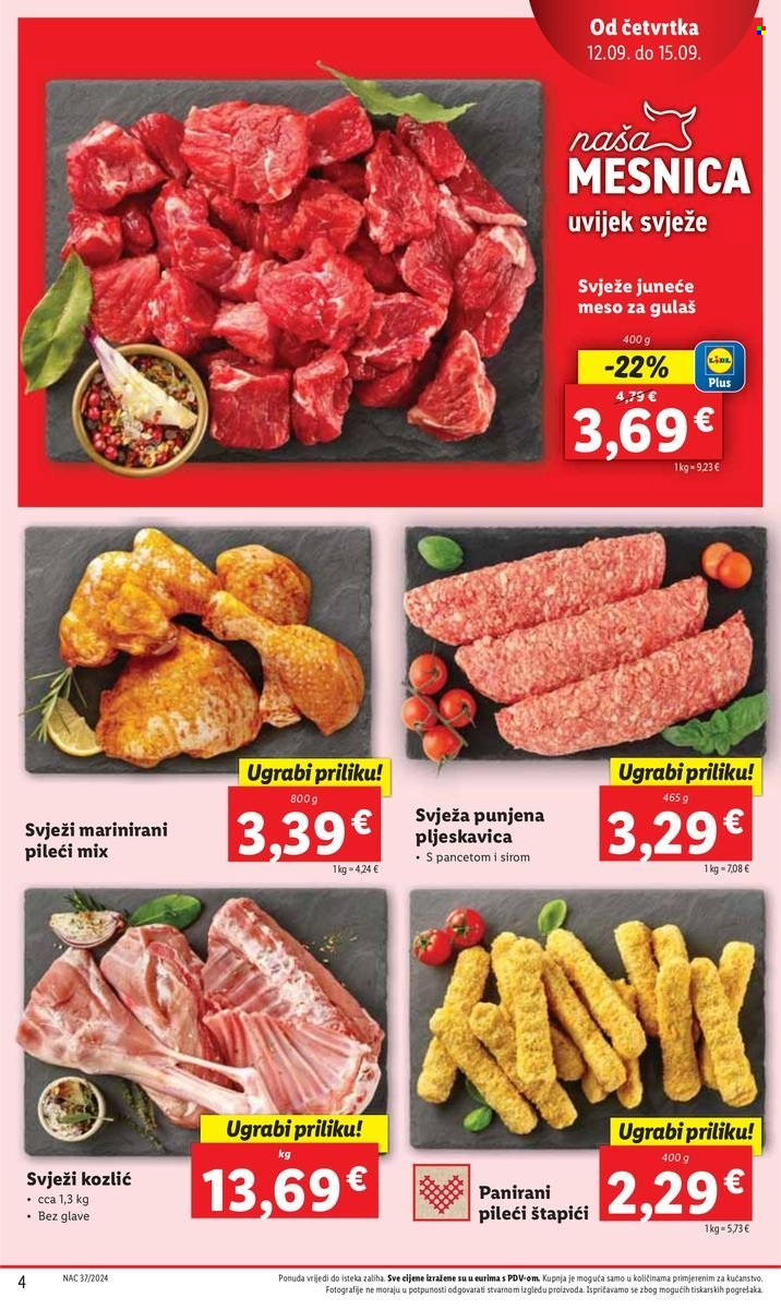 Lidl katalog - 12.09.2024. - 15.09.2024. Stranica 4