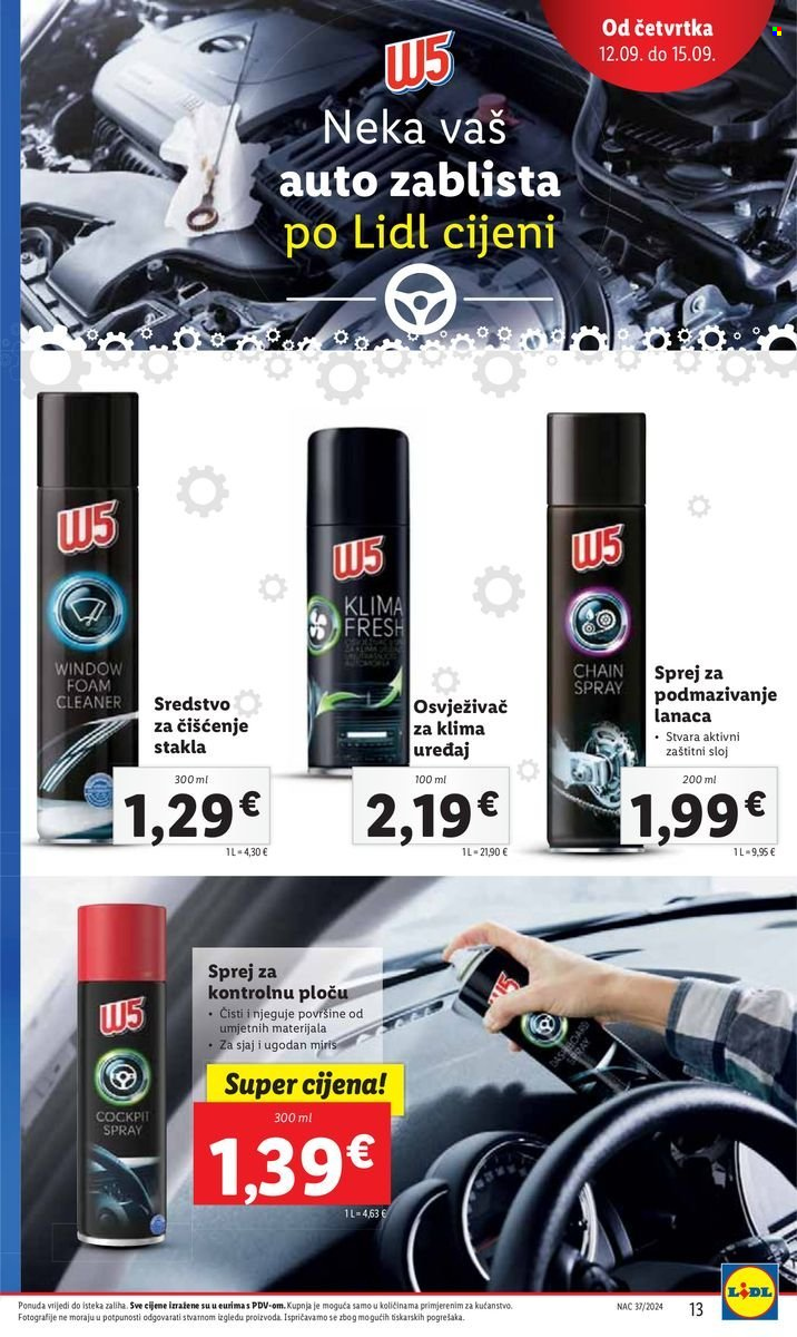Lidl katalog - 12.09.2024. - 15.09.2024. Stranica 13