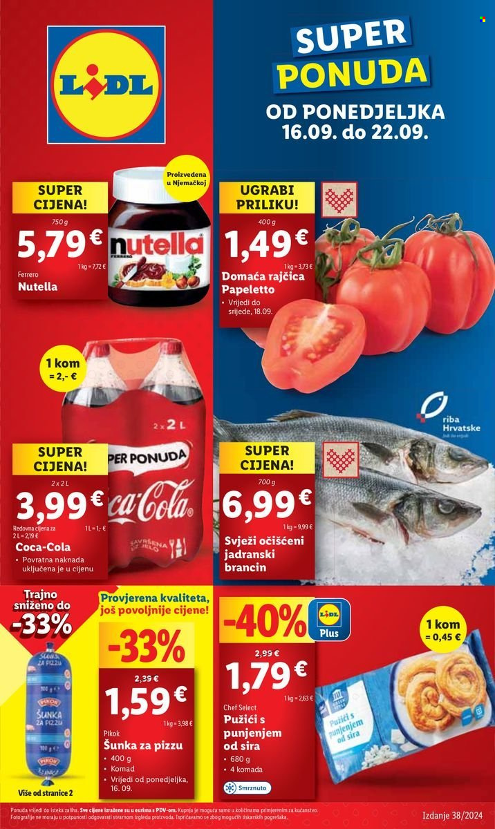 Lidl katalog - 16.09.2024. - 22.09.2024. Stranica 1