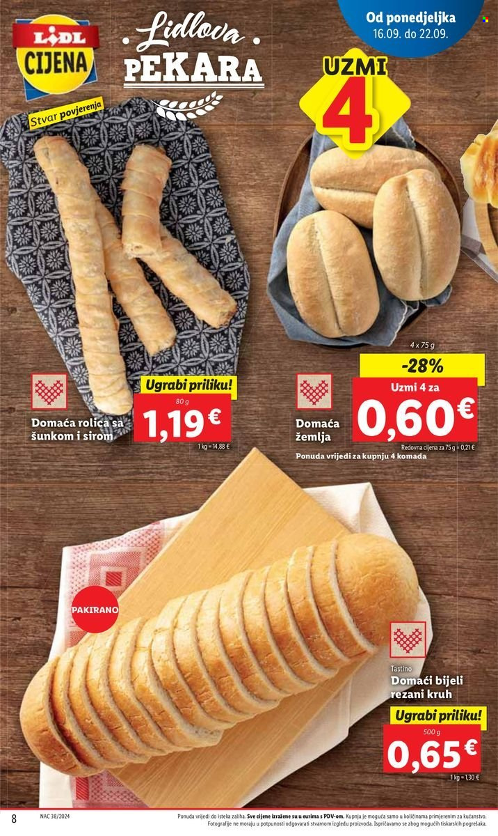 Lidl katalog - 16.09.2024. - 22.09.2024. Stranica 8