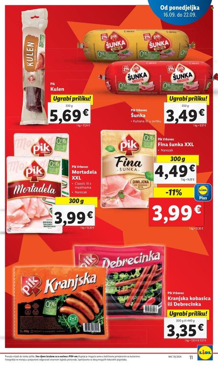 Lidl katalog - 16.09.2024. - 22.09.2024. Stranica 11