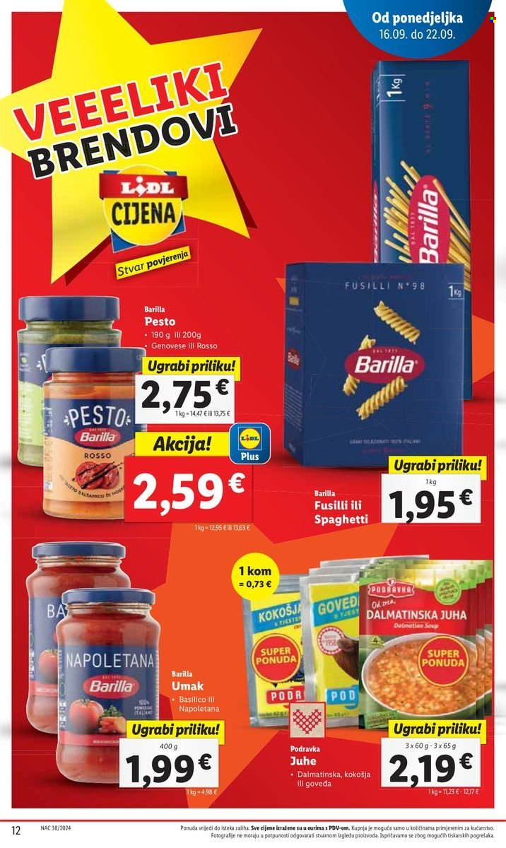 Lidl katalog - 16.09.2024. - 22.09.2024. Stranica 12