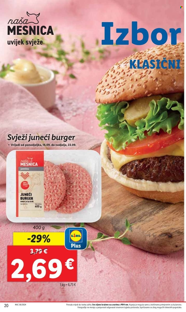 Lidl katalog - 16.09.2024. - 22.09.2024. Stranica 20