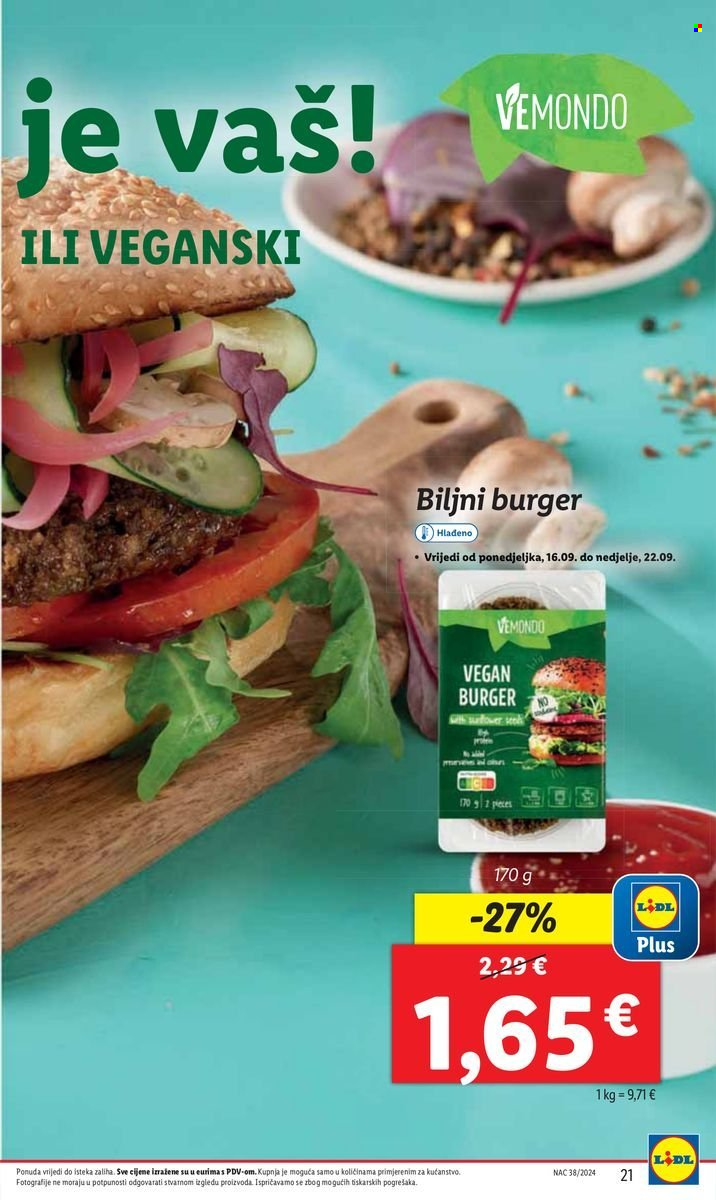 Lidl katalog - 16.09.2024. - 22.09.2024. Stranica 21