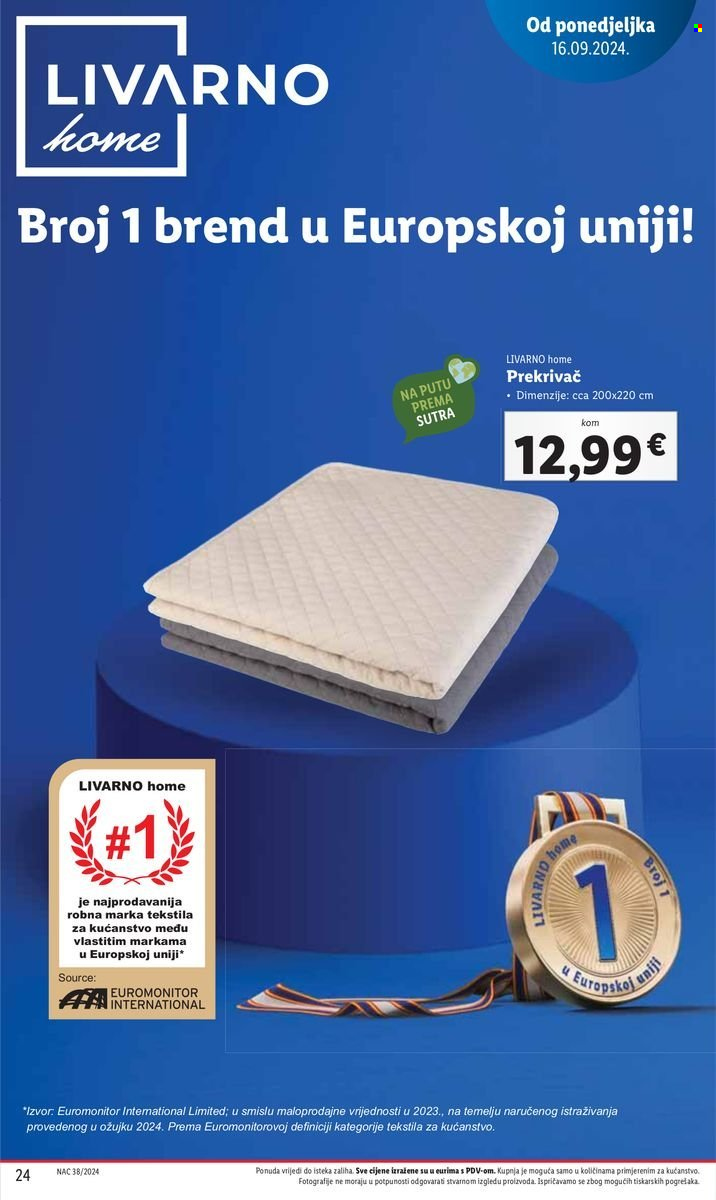 Lidl katalog - 16.09.2024. - 22.09.2024. Stranica 24